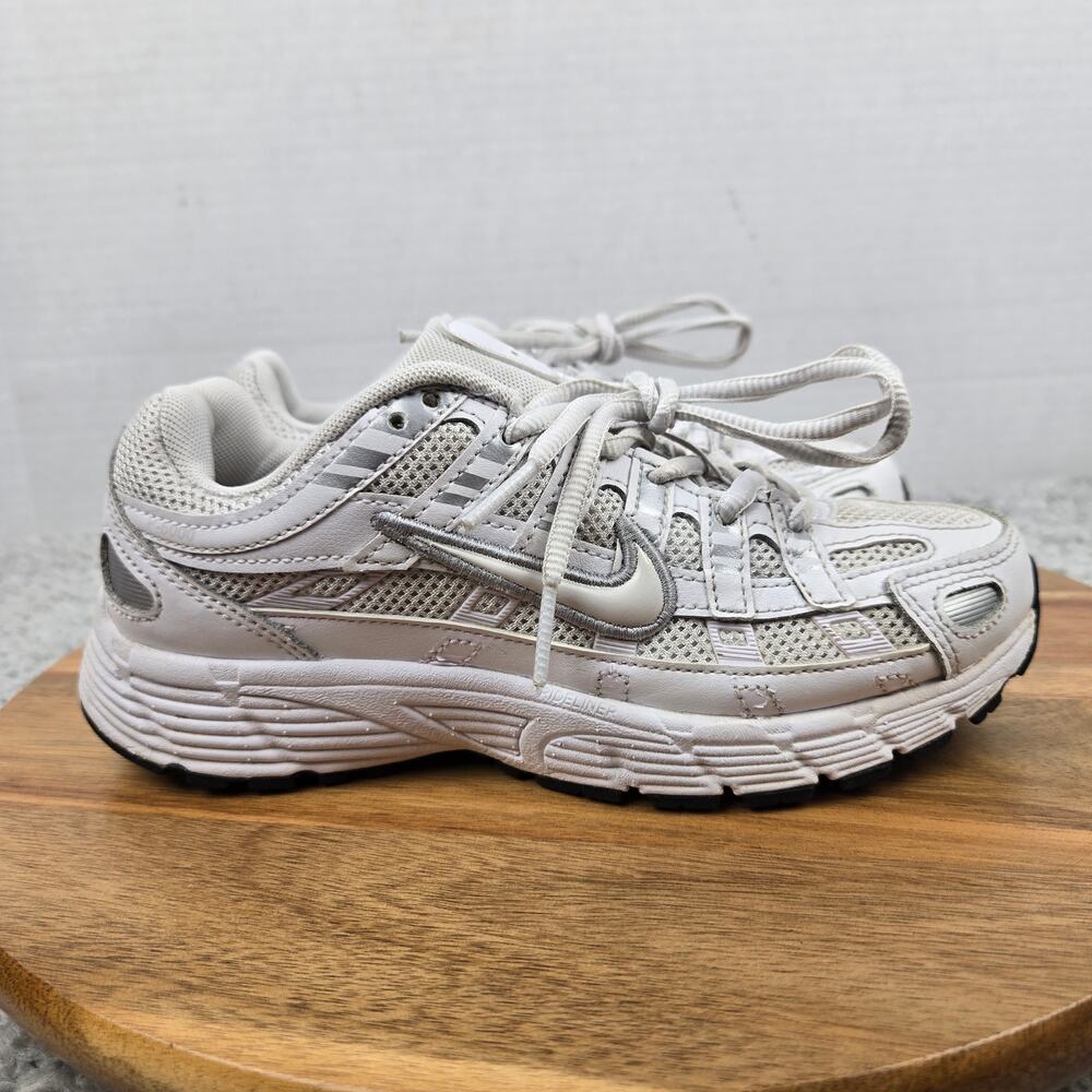 Nike Kids 2.5y P-6000 GS Tint White Daily Casual Athletic Sneaker HV5064-003 - Picture 3 of 14